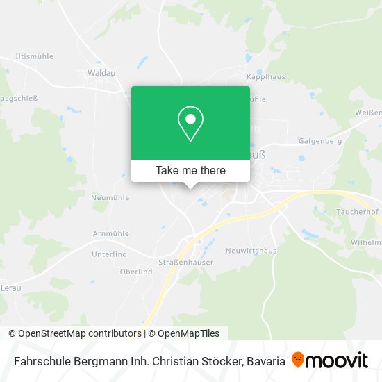 Fahrschule Bergmann Inh. Christian Stöcker map