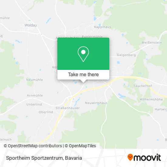 Sportheim Sportzentrum map