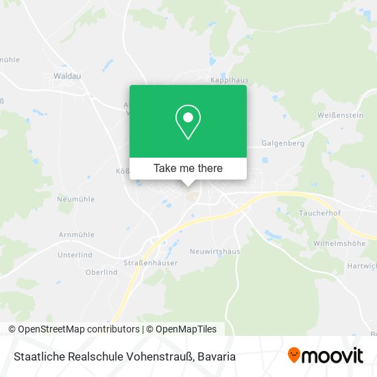 Staatliche Realschule Vohenstrauß map