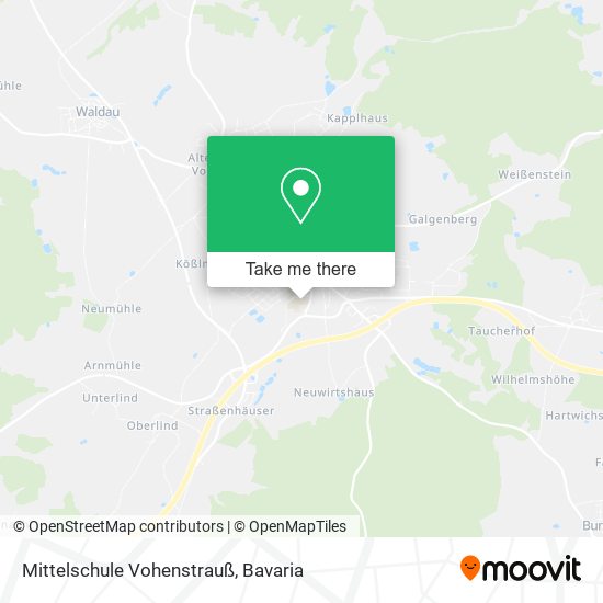 Mittelschule Vohenstrauß map