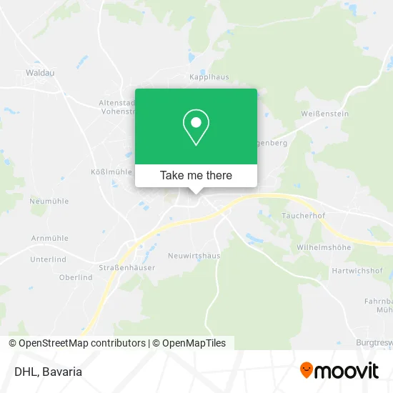 Карта DHL