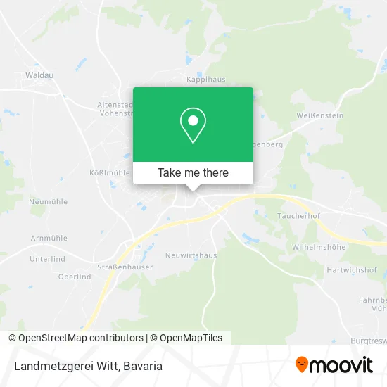 Карта Landmetzgerei Witt