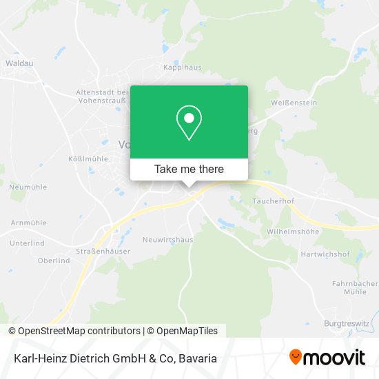 Karl-Heinz Dietrich GmbH & Co map