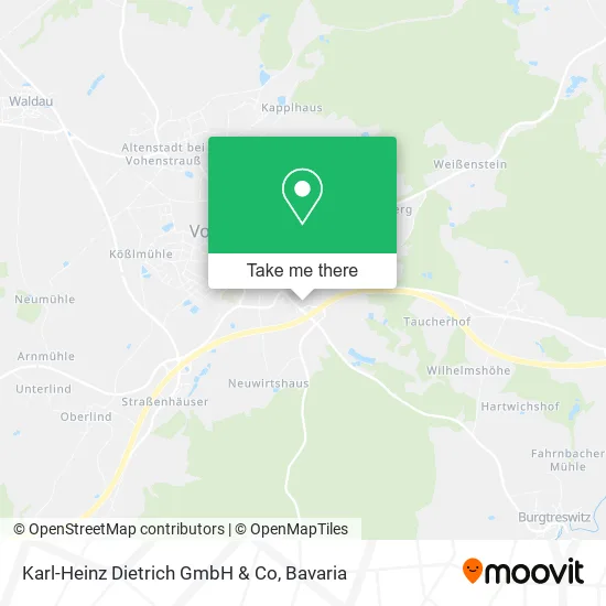 Карта Karl-Heinz Dietrich GmbH & Co