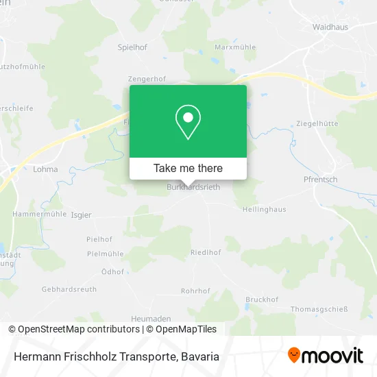 Карта Hermann Frischholz Transporte