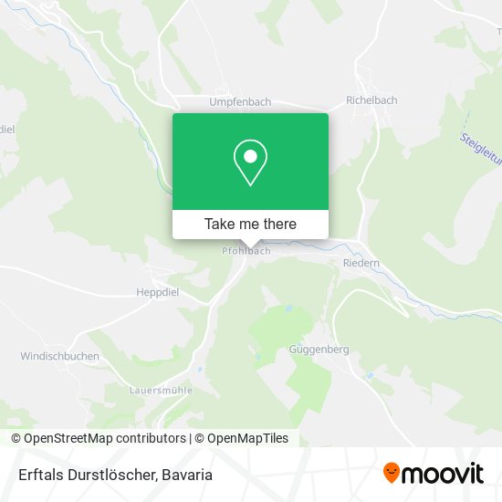 Erftals Durstlöscher map