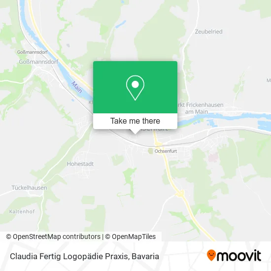 Карта Claudia Fertig Logopädie Praxis