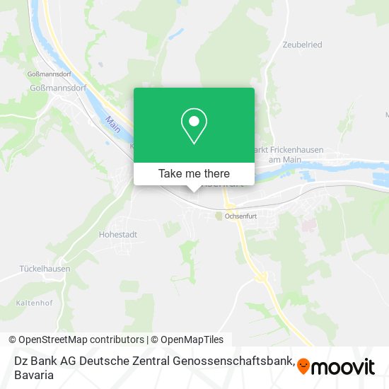 Dz Bank AG Deutsche Zentral Genossenschaftsbank map