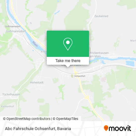 Карта Abc Fahrschule Ochsenfurt