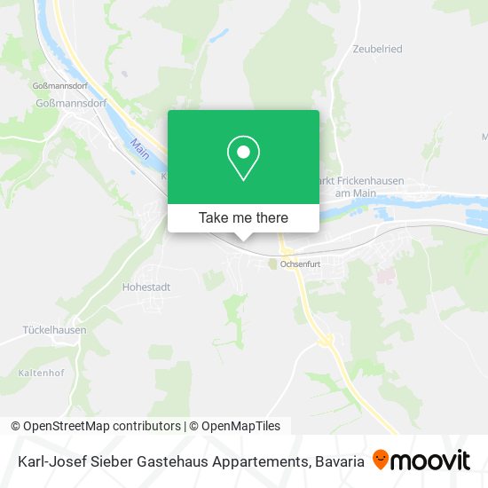 Karl-Josef Sieber Gastehaus Appartements map