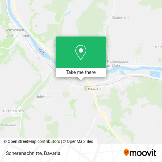 Карта Scherenschnitte