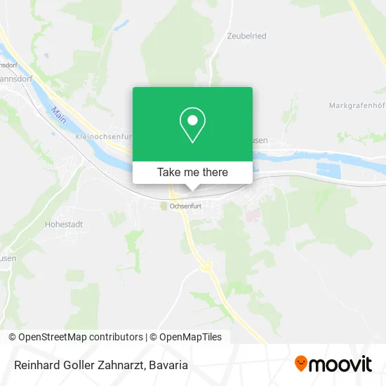 Reinhard Goller Zahnarzt map