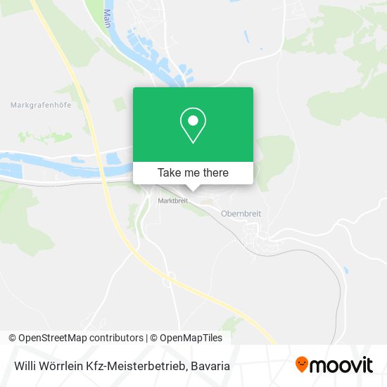 Willi Wörrlein Kfz-Meisterbetrieb map