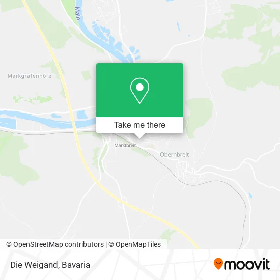 Карта Die Weigand