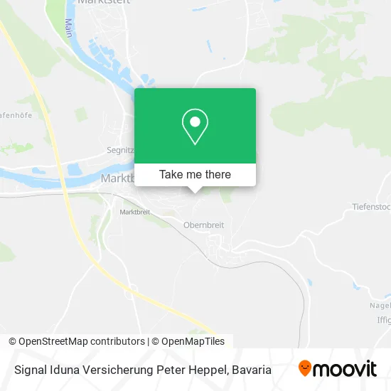 Карта Signal Iduna Versicherung Peter Heppel