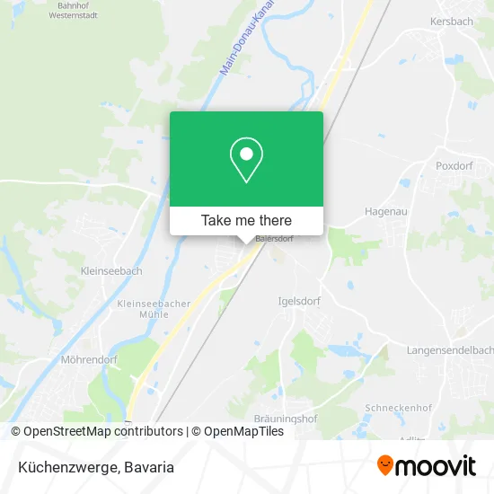Карта Küchenzwerge