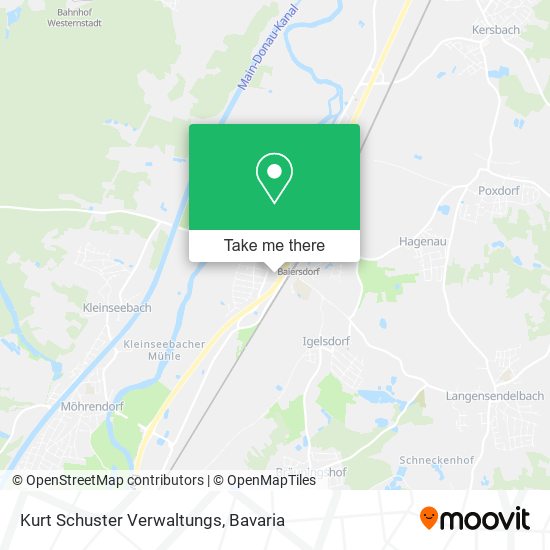 Kurt Schuster Verwaltungs map
