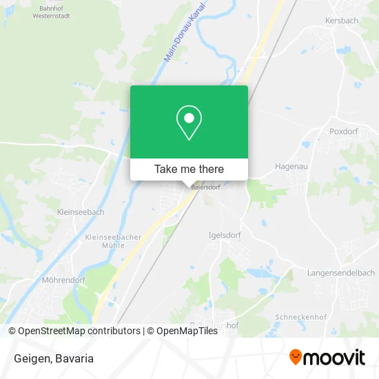 Карта Geigen