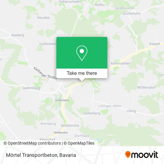 Карта Mörtel Transportbeton