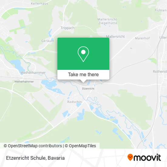 Карта Etzenricht Schule
