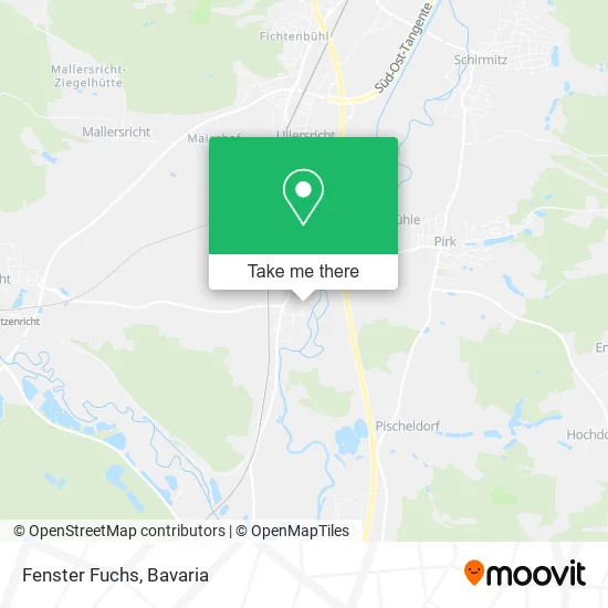 Fenster Fuchs map