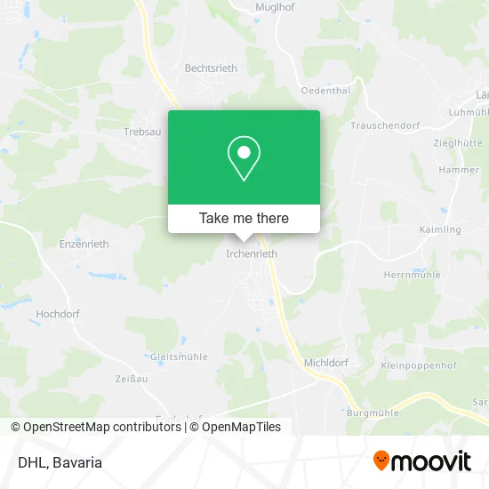 Карта DHL