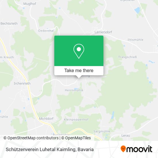 Schützenverein Luhetal Kaimling map