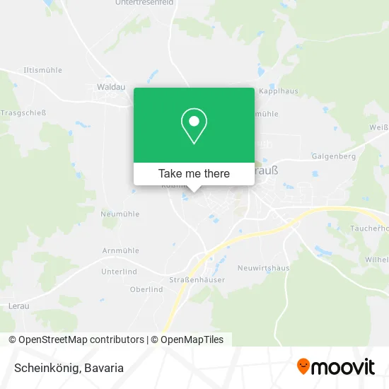 Карта Scheinkönig
