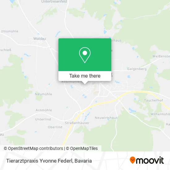 Карта Tierarztpraxis Yvonne Federl