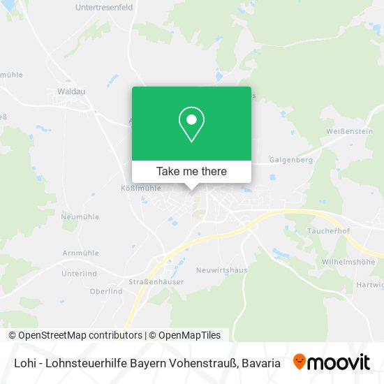 Lohi - Lohnsteuerhilfe Bayern Vohenstrauß map