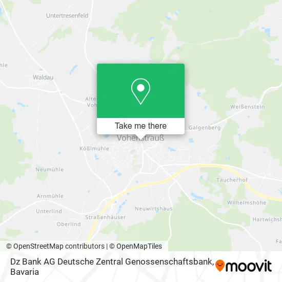 Карта Dz Bank AG Deutsche Zentral Genossenschaftsbank