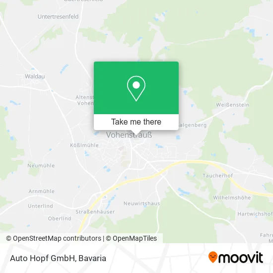 Карта Auto Hopf GmbH