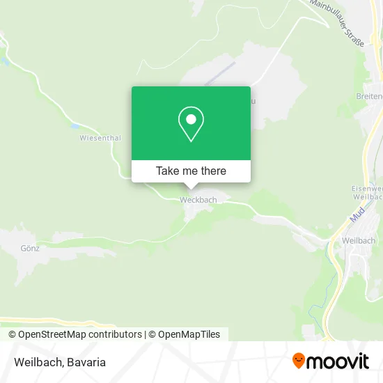 Карта Weilbach