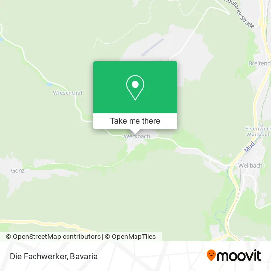 Карта Die Fachwerker