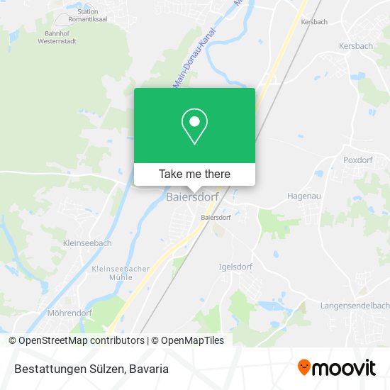 Bestattungen Sülzen map