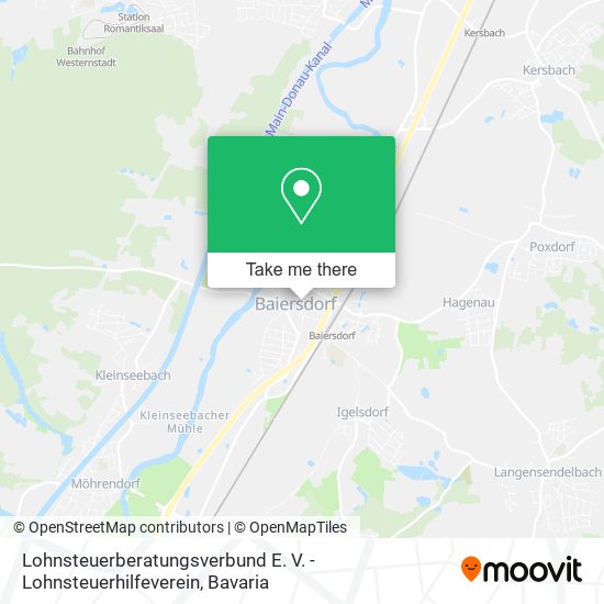 Lohnsteuerberatungsverbund E. V. -Lohnsteuerhilfeverein map