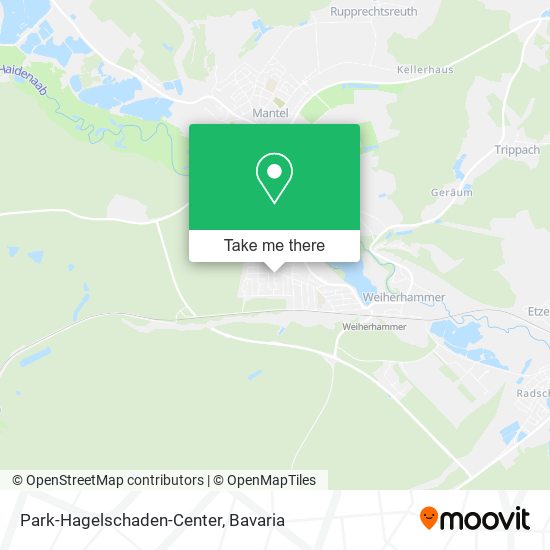 Park-Hagelschaden-Center map