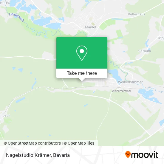 Карта Nagelstudio Krämer