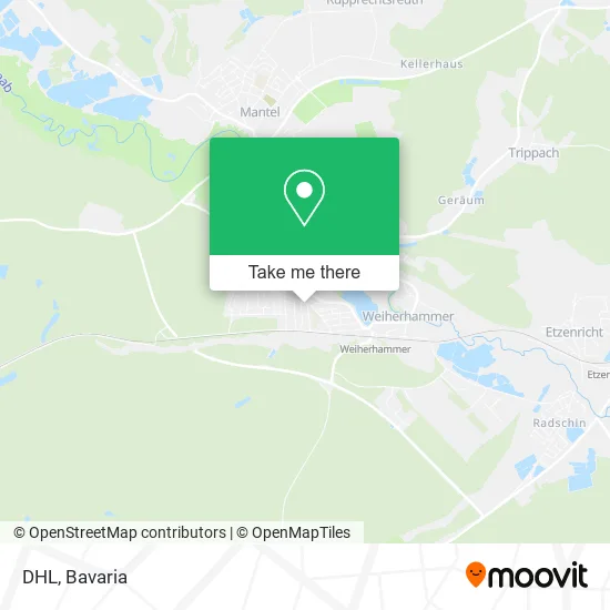 Карта DHL