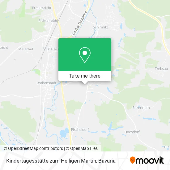 Карта Kindertagesstätte zum Heiligen Martin