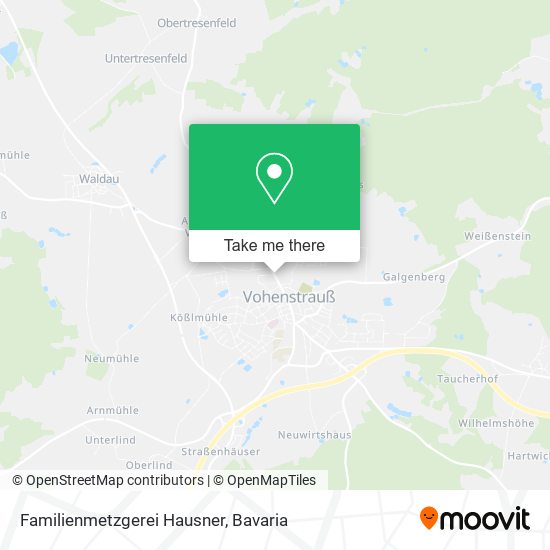 Familienmetzgerei Hausner map