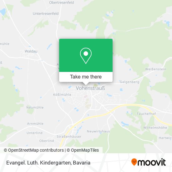 Evangel. Luth. Kindergarten map