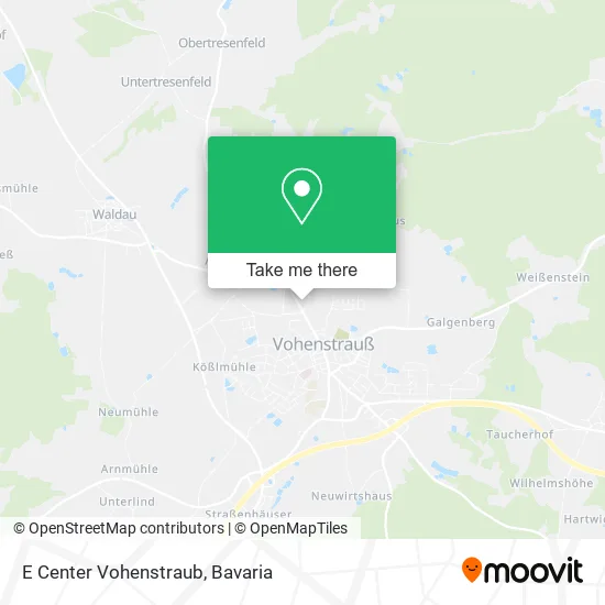Карта E Center Vohenstraub