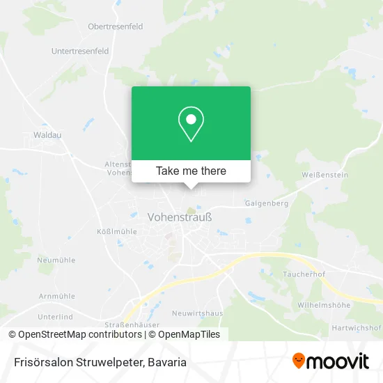 Карта Frisörsalon Struwelpeter