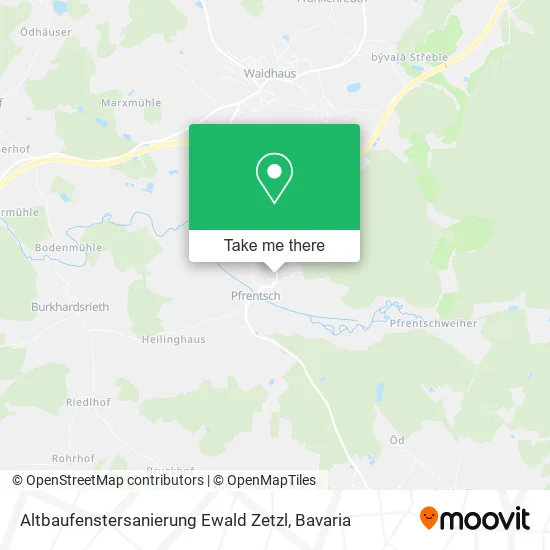 Карта Altbaufenstersanierung Ewald Zetzl