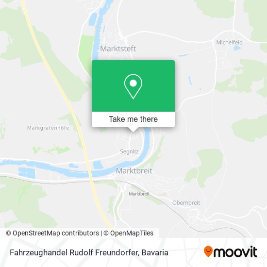 Fahrzeughandel Rudolf Freundorfer map
