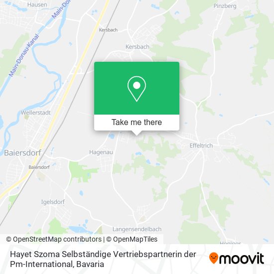 Hayet Szoma Selbständige Vertriebspartnerin der Pm-International map