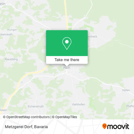 Карта Metzgerei Dorf