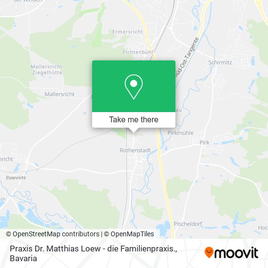 Praxis Dr. Matthias Loew - die Familienpraxis. map