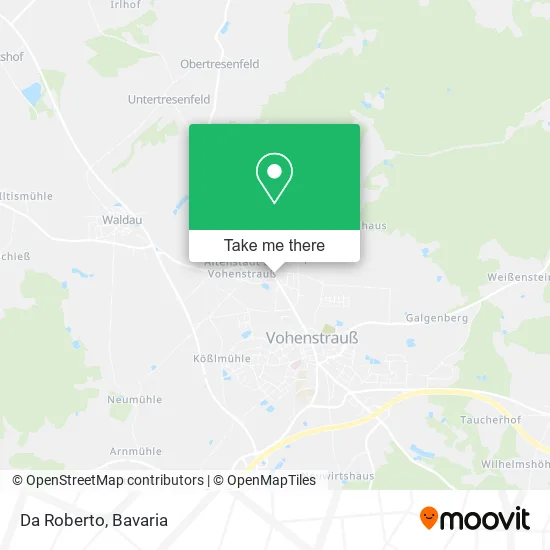 Карта Da Roberto